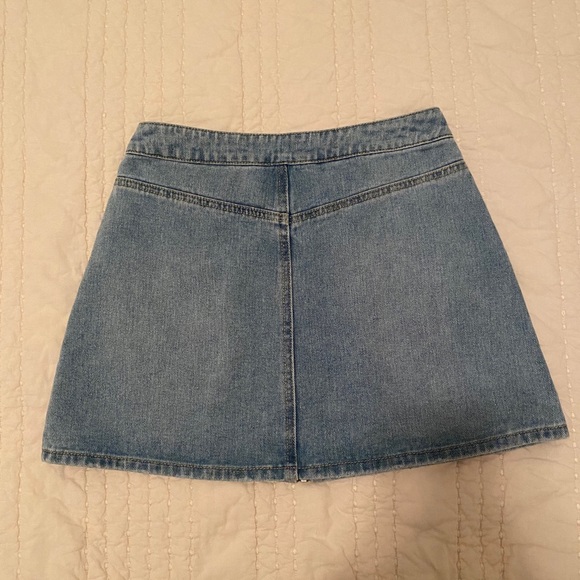 Kendall & Kylie Jean Mini Skirt - Picture 2 of 3
